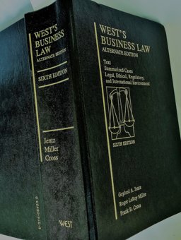 West's Business Law 6th 9780314064233 Front Cover