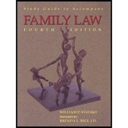 Family Law 4th 9780314065247 Front Cover