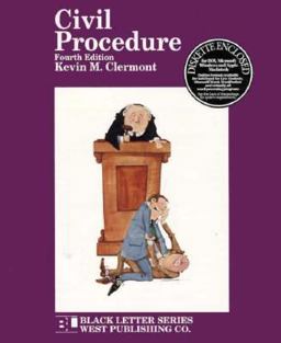Black Letter on Civil Procedure Black Letter on Civil Procedure