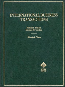 Hornbook on International Business Transactions Hornbook on International Business Transactions
