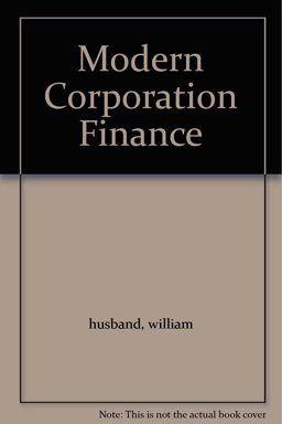 Modern Corporation Finance
