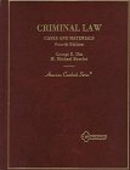 Cases on Criminal Law