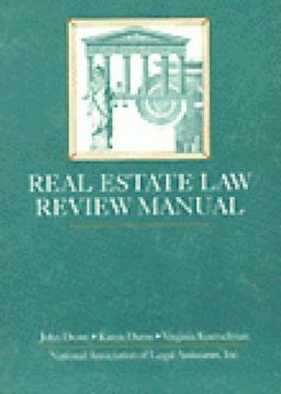 Real Estate Law Review Manual