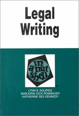 Legal Writing in a Nutshell 2nd 9780314099006 Front Cover