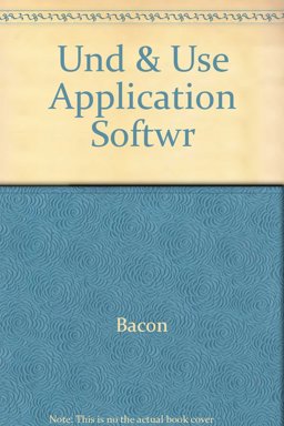 Und and Use Application Softwr
