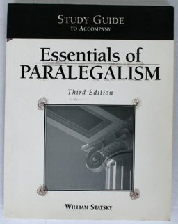 Essentials of Paralegalism 3rd 9780314130242 Front Cover