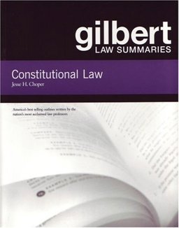 Gilbert Law Summaries on Constitutional Law 29th 9780314143426 Front Cover