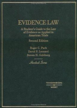 Hornbook on Evidence Law Hornbook on Evidence Law