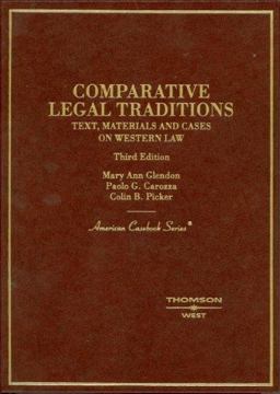 Comparative Legal Traditions