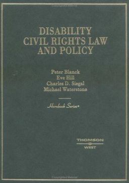 Disability Civil Rights Law and Policy