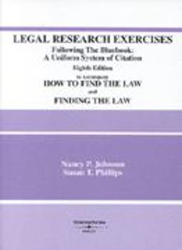 Legal Research Exercises 8th