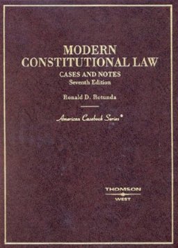 Modern Constitutional Law, Cases and Notes