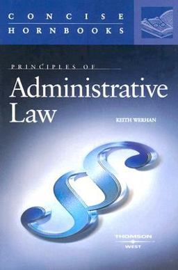 Principles of Administrative Law  9780314149343 Front Cover