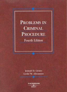 Problems in Criminal Procedure