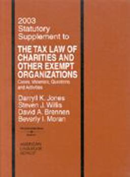 Statutory to Tax Law of Charities and Other Exempt Organizations 2003rd 9780314150691 Front Cover
