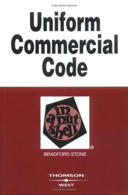 Uniform Commercial Code in a Nutshell 6th 9780314150707 Front Cover