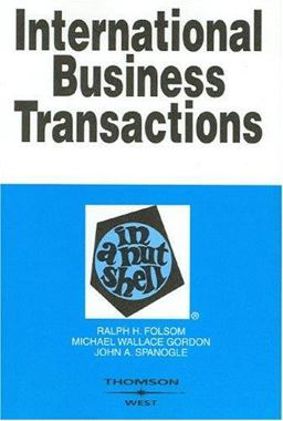 International Business Transactions in a Nutshell International Business Transactions in a Nutshell