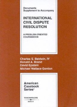 International Civil Dispute Resolution