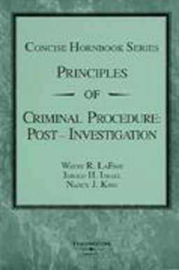 Principles of Criminal Procedure