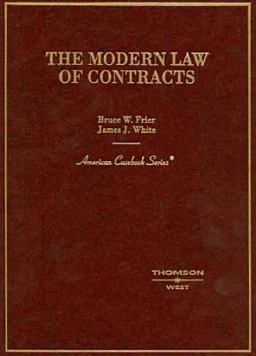 Modern Law of Contracts 2005  9780314152763 Front Cover