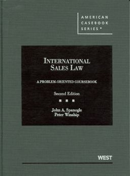 International Sales Law, a Problem-Oriented Coursebook, 2d International Sales Law, a Problem-Oriented Coursebook, 2d