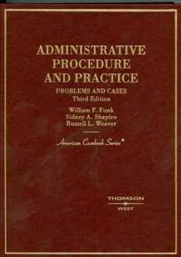 Administrative Procedure and Practice