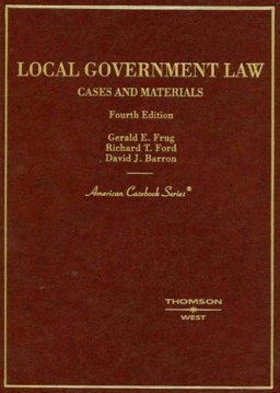 Local Government Law Local Government Law