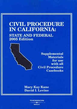Civil Procedure in CA