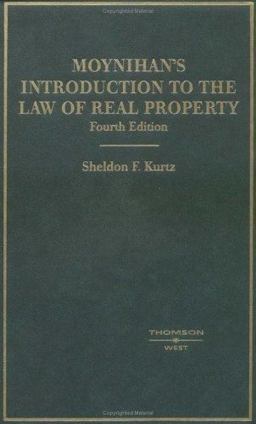 Introduction to the Law of Real Property An Historical Background of the Common Law of Real Property and Its Modern Application 4th 9780314160485 Front Cover
