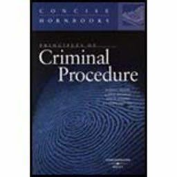 Principles of Criminal Procedure 2nd 9780314163295 Front Cover