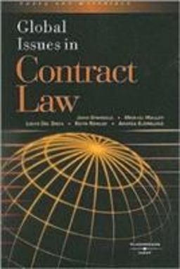 Global Issues in Contract Law Global Issues in Contract Law