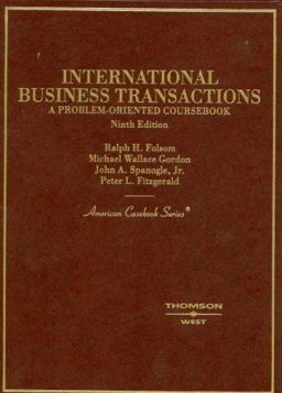 International Business Transactions International Business Transactions