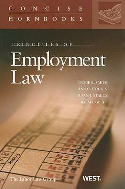 Principles of Employment Law  9780314168771 Front Cover