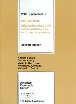 Employment Discrimination Law Employment Discrimination Law