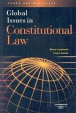 Global Issues in Constitutional Law  9780314176080 Front Cover
