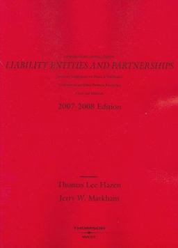 Corporations and Other Limited Liability Entities and Partnerships