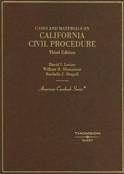 California Civil Procedure
