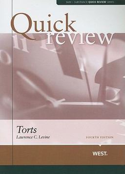 Sum and Substance Quick Review on Torts Sum and Substance Quick Review on Torts