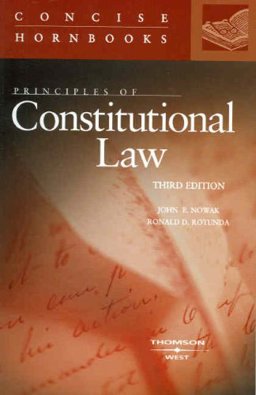 Principles of Constitutional Law 3rd 9780314183484 Front Cover