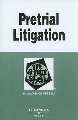 Pretrial Litigation 4th 9780314184276 Front Cover