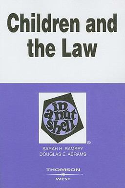 Children and the Law 3rd 9780314184511 Front Cover
