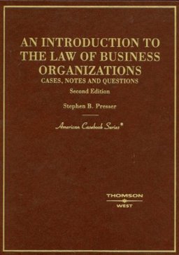Introduction to the Law of Business Organizations Cases, Notes and Questions 2nd 9780314187802 Front Cover