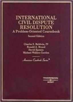 International Civil Dispute Resolution
