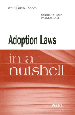 Adoption and Foster Care in a Nutshell  9780314190307 Front Cover