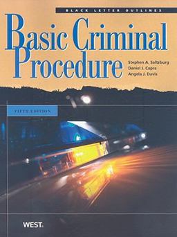 Black Letter Outline on Basic Criminal Procedure