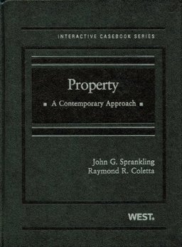 Property A Contemporary Approach  9780314191045 Front Cover