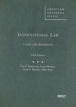 International Law Cases and Materials 5th 9780314191281 Front Cover