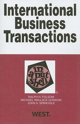 International Business Transactions in a Nutshell 8th 9780314195210 Front Cover
