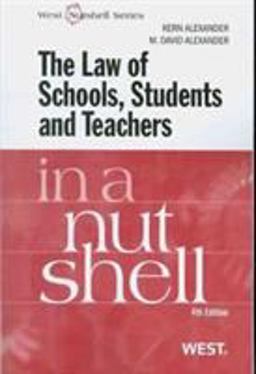 Law of Schools, Students and Teachers in a Nutshell 4th 9780314195395 Front Cover