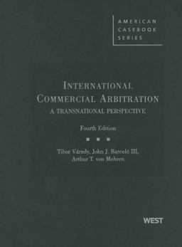 International Commercial Arbitration, A Transnational Perspective